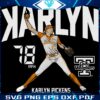 Backwards K Karlyn Pickens PNG for Tennessee Lady Vols Softball