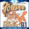 Best Pals Forever Disneys Fox and the Hound SVG