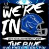 Boise State Broncos Playoff Glory The Blue SVG Edition
