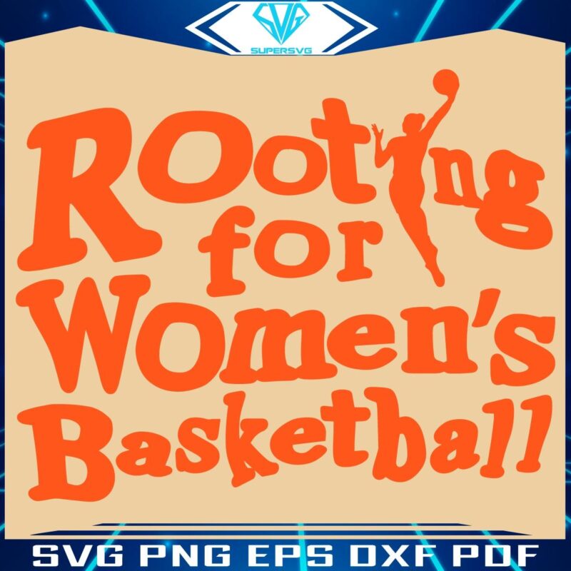 Cheer for Womens Basketball SVG Design