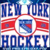Classic 1926 New York Rangers Hockey SVG Logo