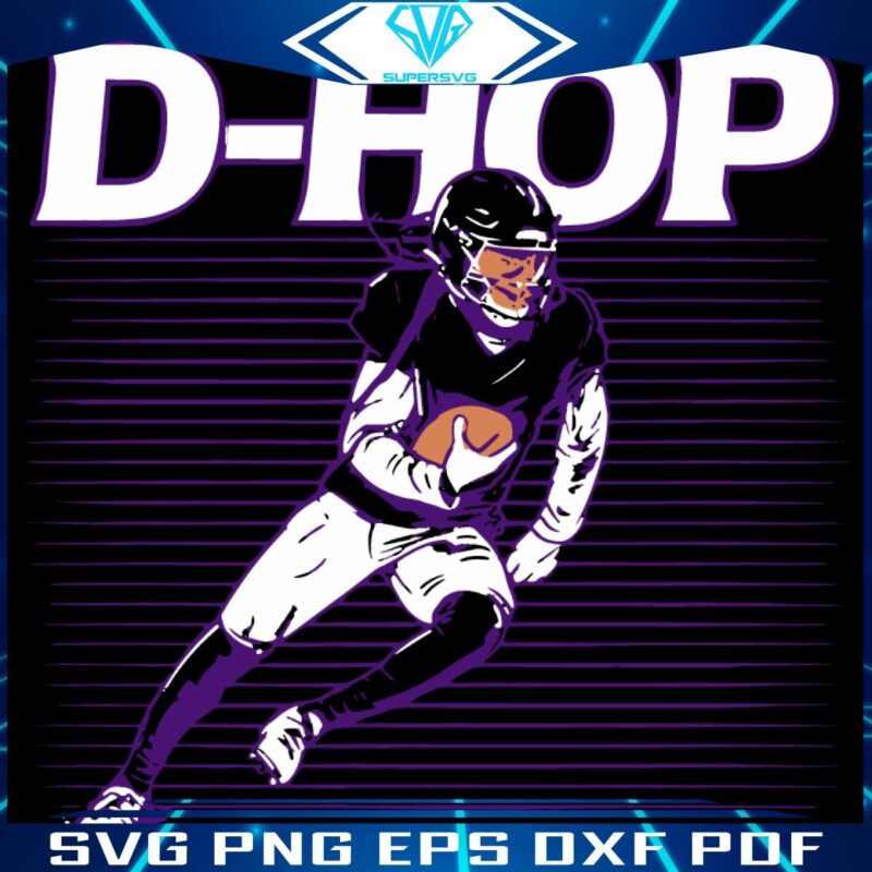 D Hops Baltimore Ravens SVG Adventure
