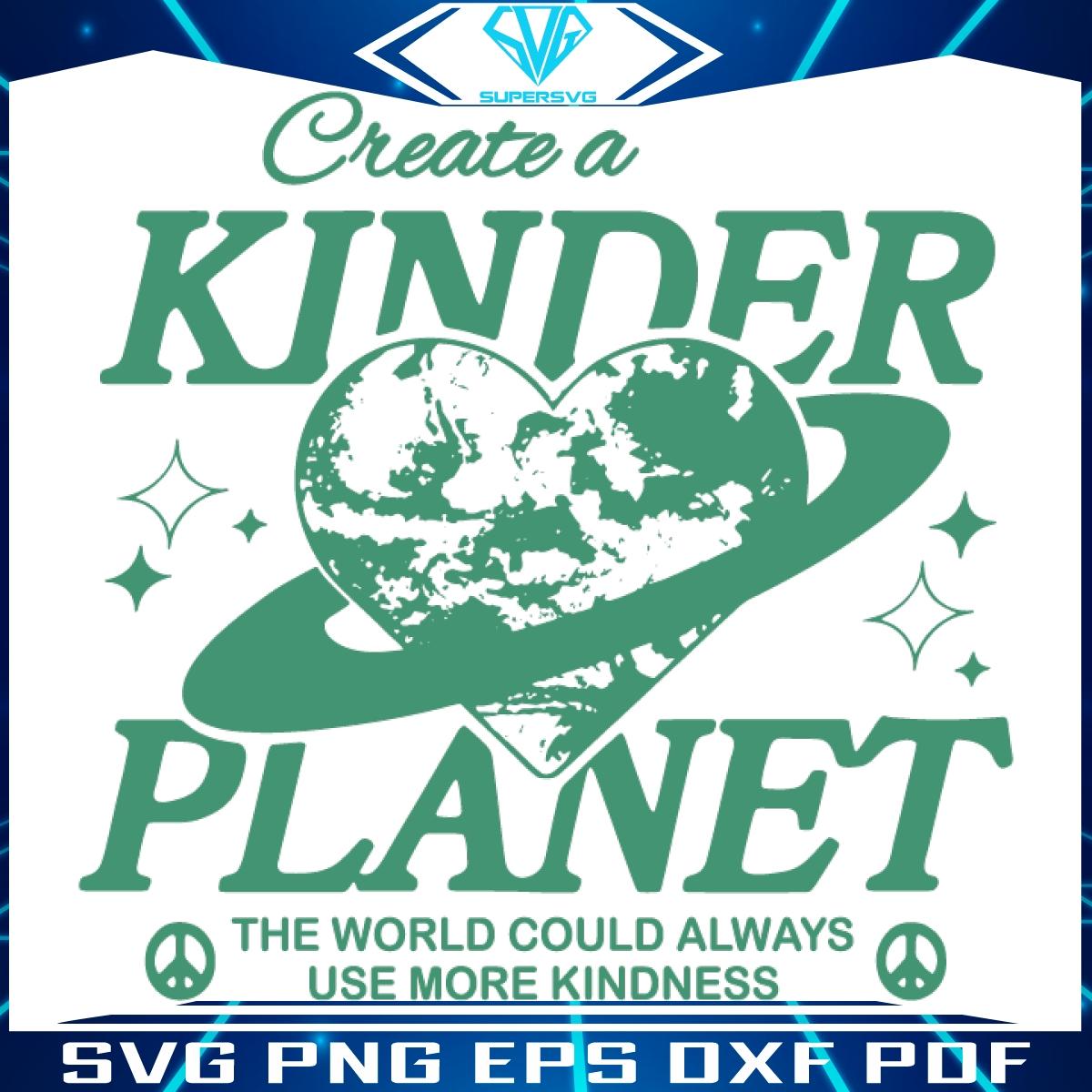 Design a Heartfelt Earth SVG for a Kinder World