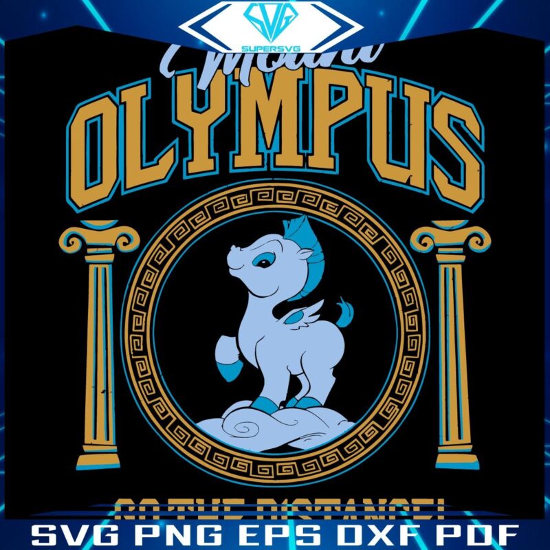 Disney Hercules Pegasus Soars to Olympus SVG