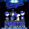 Dodgers Snoopy Always Loyal Win or Lose PNG