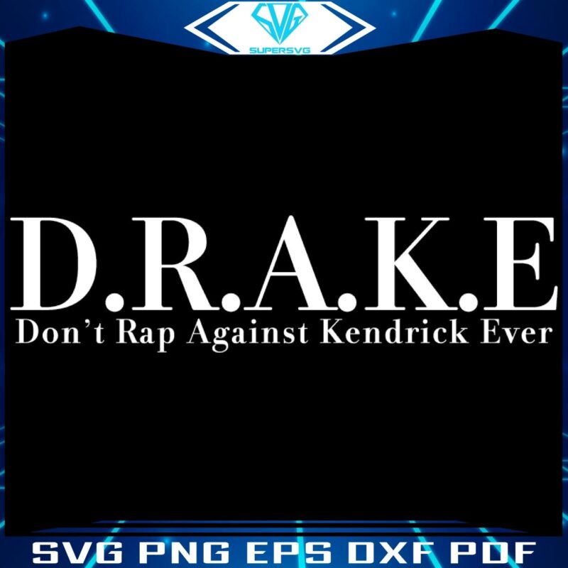 Drake vs Kendrick The SVG Showdown That Never Happened