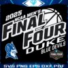 Duke Blue Devils 2025 Final Four SVG NCAA Mens Basketball