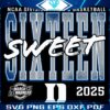 Duke Blue Devils Sweet Sixteen Madness SVG Design