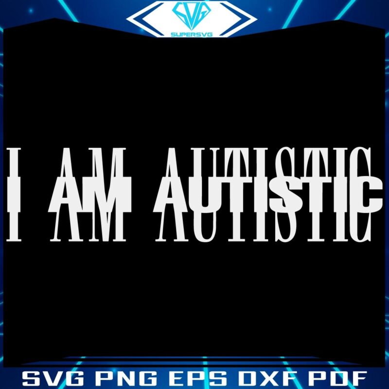 Embrace Autism Unique SVG Design
