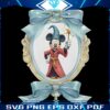 Enchanting Mickey Mouse Magic Mirror Bow PNG Art