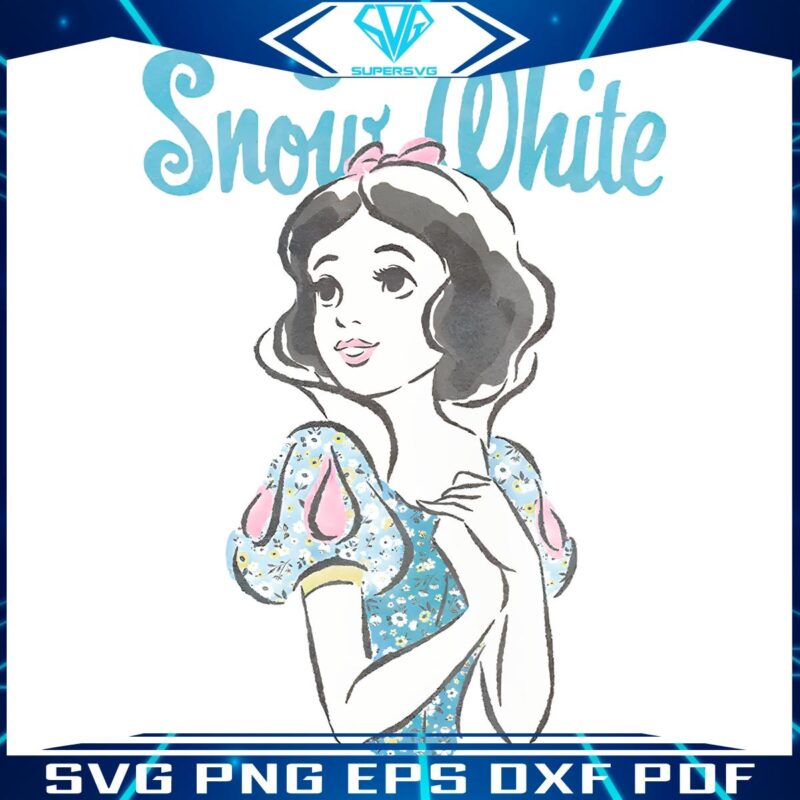 Enchanting Pastel Disney Snow White PNG