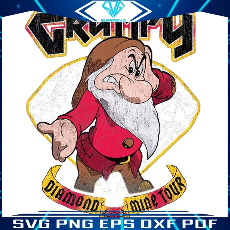 Explore Grumpys Diamond Mine on the Seven Dwarfs Train PNG