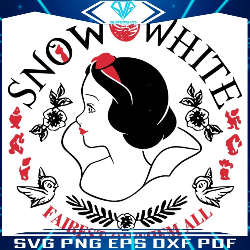 Fairest Vintage Snow White SVG A Timeless Classic