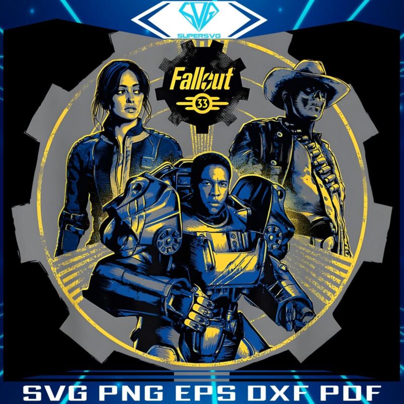 Fallout Vault Trio Epic PNG Adventure