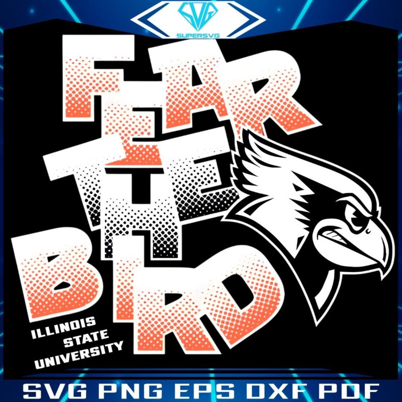 Fear the Bird Logo Get Your Illinois State SVG or PNG