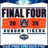 Final Four 2025 Auburn Tigers NCAA Mens Basketball SVG
