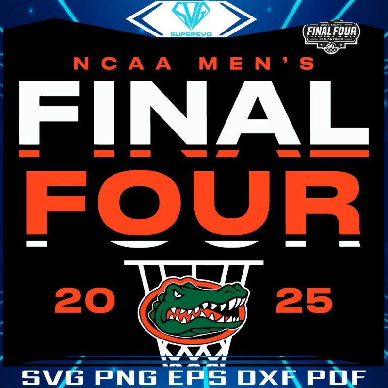 Florida Gators Basketball NCAA Final Four SVG Design