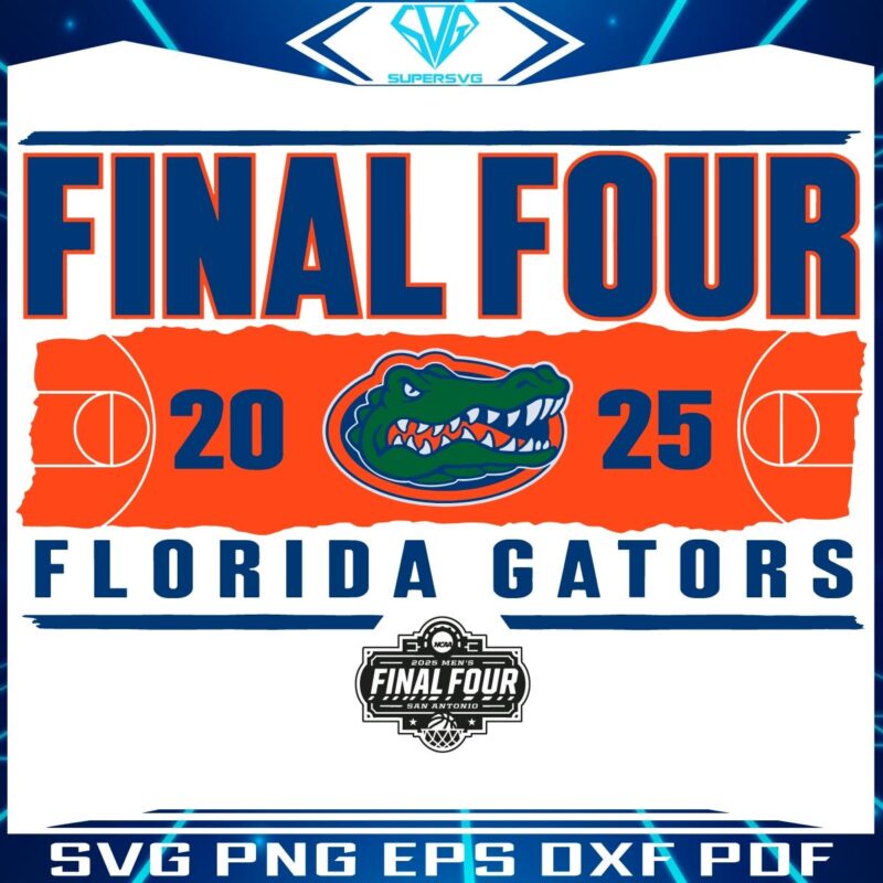 Florida Gators SVG 2025 NCAA Mens Final Four Excitement