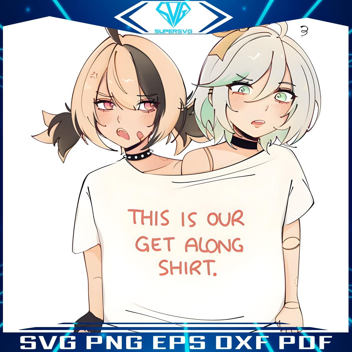 Get Along Shirt Meme Hilarious PNG for Laughs