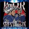 Igor Shesterkin 90s Throwback Rangers Hockey SVGPNG