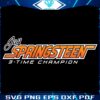 Jay Springsteen 3Time Flat Track Champ SVG Design