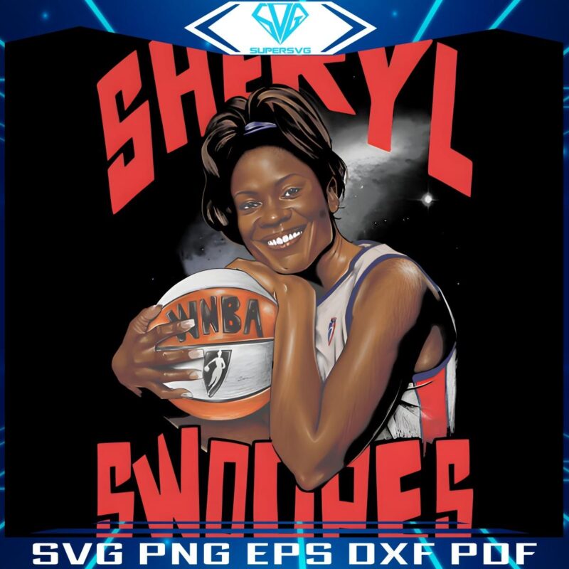 Legendary WNBA Star Sheryl Swoopes Basketball PNG