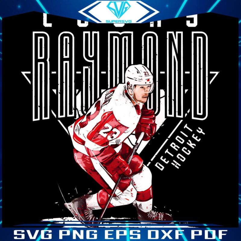 Lucas Raymonds Detroit Red Wings Magic in PNG