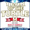 Maryland Terrapins Basketball 2025 Year of the Turtle SVG