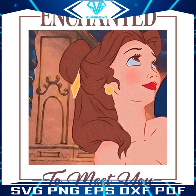 Meet Belle with Enchantment Disney Princess PNG Magic