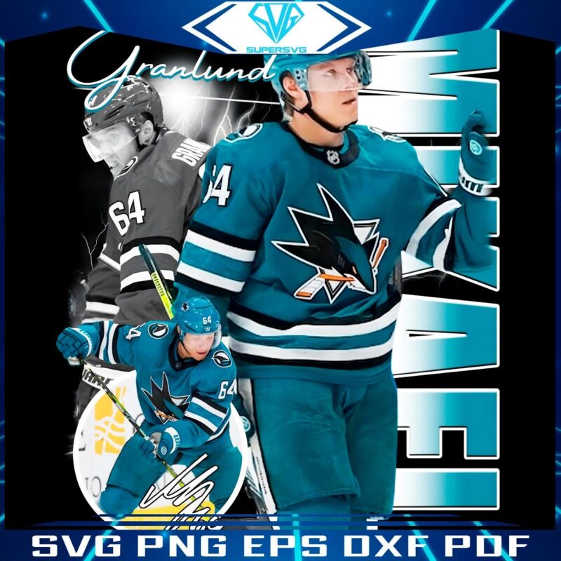 Mikael Granlund San Jose Sharks NHL Star in PNG