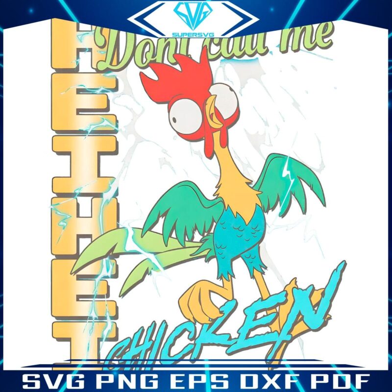 Moanas Retro Heihei Not Your Average Chicken PNG