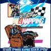 NapLoving Skeleton NASCAR PNG Design