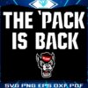 NC State Wolfpack Basketball SVG The Pack Returns