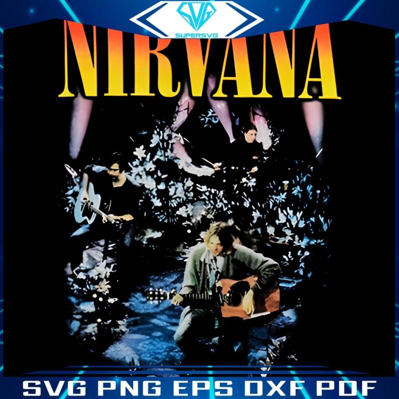 Nirvanas Iconic MTV Unplugged Album in PNG Format