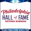 Philadelphia Phillies Baseball Hall Of Fame Iconic Moments in SVGPNG