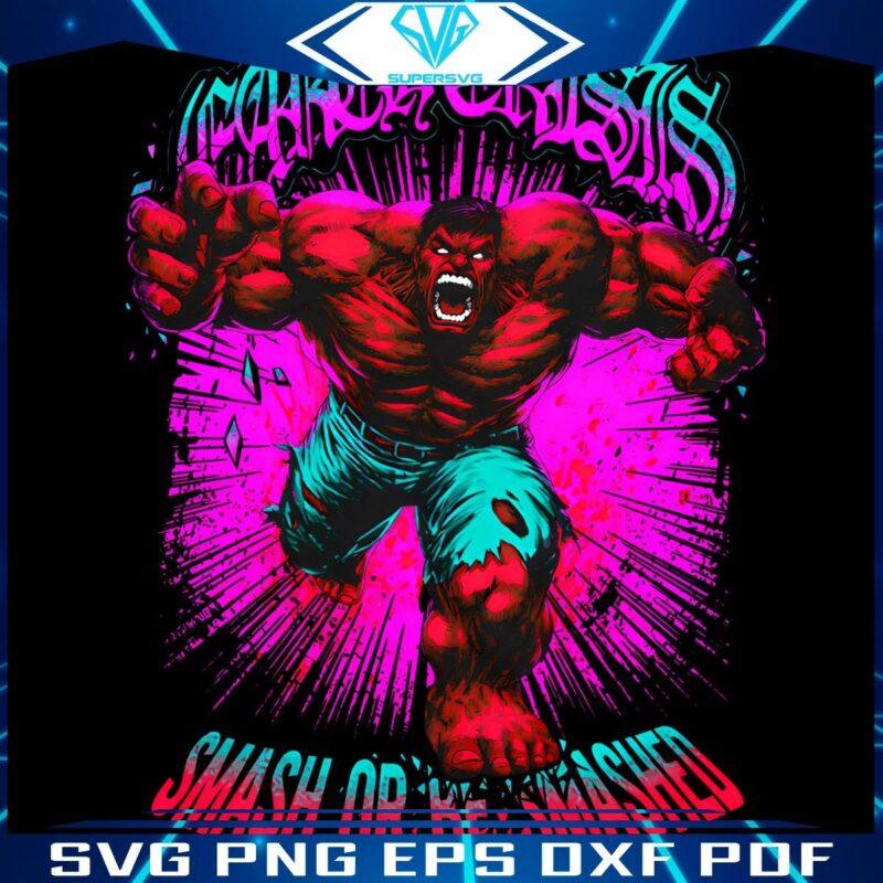 Red Hulks Earth Crisis Smash or Be Smashed in PNG