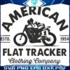 Retro American Flat Tracker Since 1954 PNG