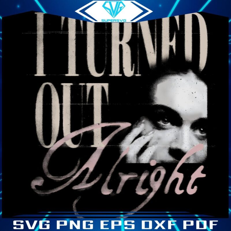 Retro I Turned Out Alright Kelsea Ballerini PNG