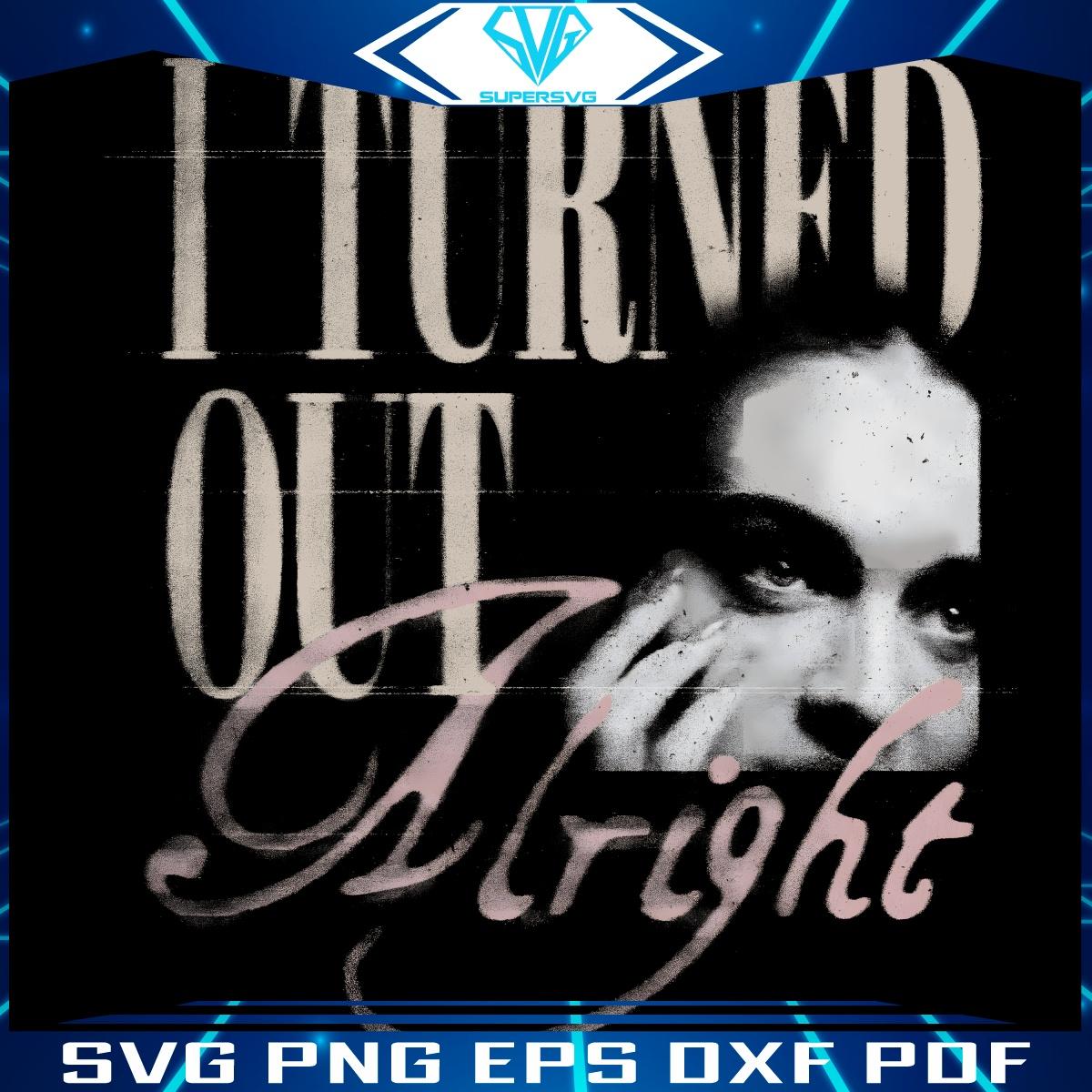 Retro I Turned Out Alright Kelsea Ballerini PNG