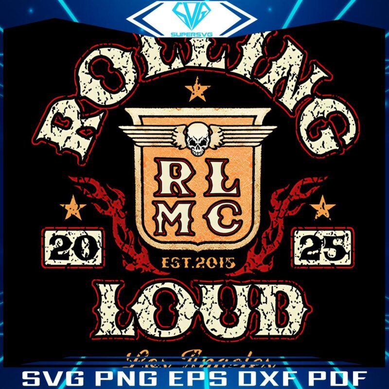 Retro Rolling Loud LA 2025 Since 2015 PNG Edition