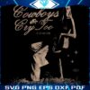 Retro Western Cowboys Cry Too Kelsea Ballerini PNG