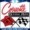 Rev Up with Chevrolet Corvette Sting Ray SVG
