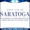 Saratoga Water Refreshing since 352 AM SVG