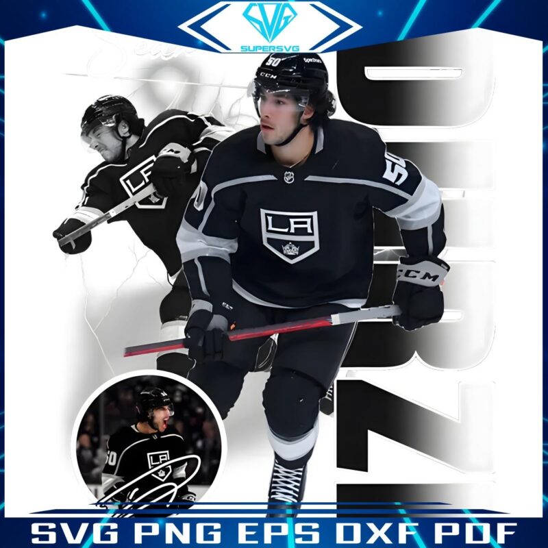Sean Durzi Los Angeles Kings NHL Star in Stunning PNG