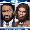 Senator Al Green Meets Geico Caveman Hilarious Meme PNG