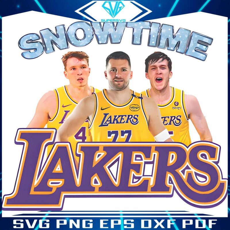 Snowtime Lakers Doncic Reaves Star in PNG Magic