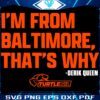 SVG Art Baltimore Proud with Derik Queen Flair