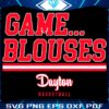 SVG of Dayton Flyers Basketball Game Blouses Design