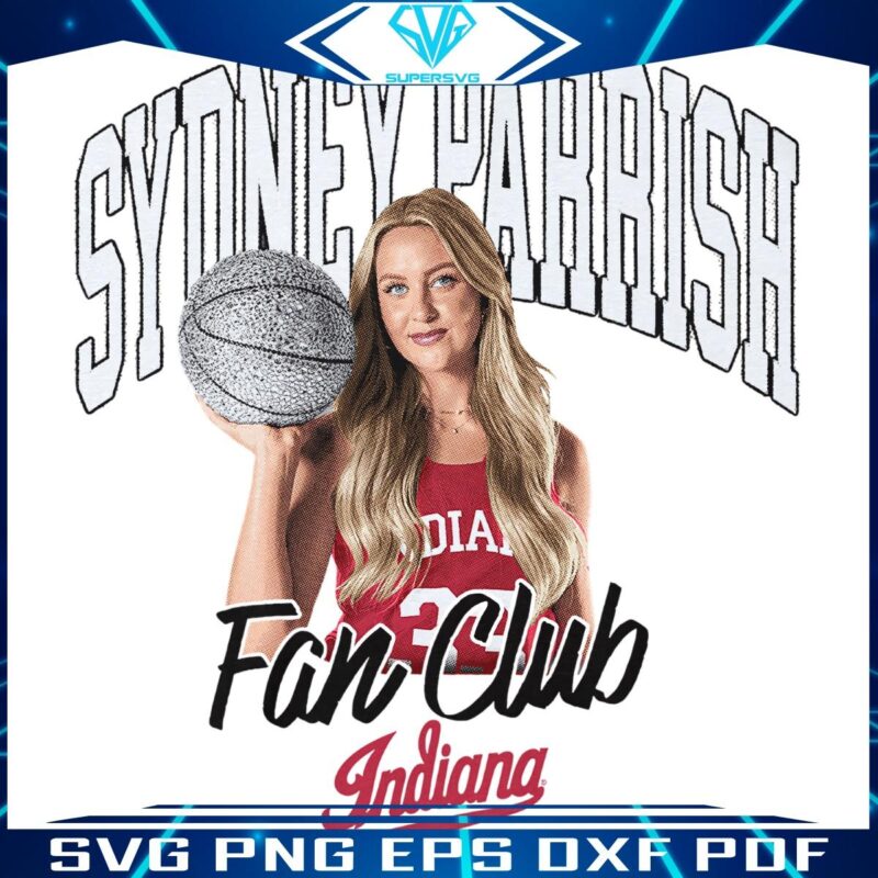 Sydney Parrish Fan Club Indiana Hoosiers Basketball PNG