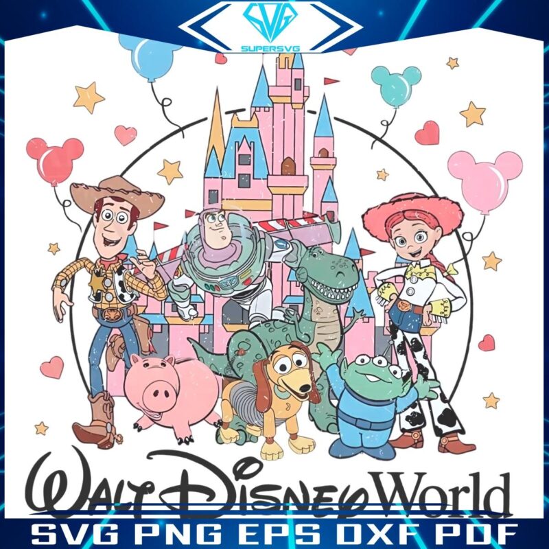 Toy Story Friends Disney Castle Adventure in PNG